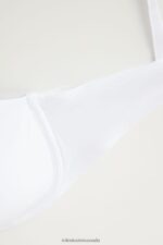 Underwear CA Intimissimi Women Sofia Ultralight Microfibre Balconette Bra 001-White DD6R6T648 - Image 6