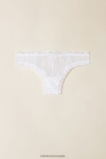 Underwear CA Intimissimi Women Timeless Simplicity Brazilian Briefs 001-White DD6R6T930 - Image 5