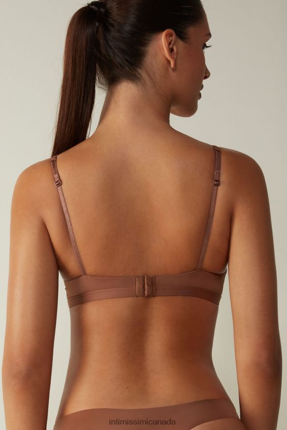 Underwear CA Intimissimi Women Tiziana Microfibre Triangle Bra 502I-Dark Beige DD6R6T729 - Image 5