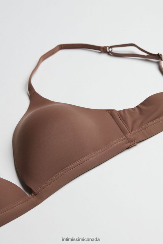 Underwear CA Intimissimi Women Tiziana Microfibre Triangle Bra 502I-Dark Beige DD6R6T729 - Image 7
