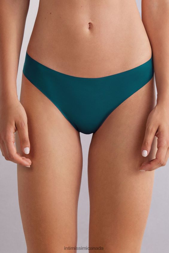 Underwear CA Intimissimi Women Ultralight Microfibre Brazilian 346J-Teal Blue DD6R6T860 - Image 1