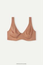Underwear CA Intimissimi Women Ultralight Microfibre Greta Balconette Bra 417I-Medium Beige DD6R6T524 - Image 5