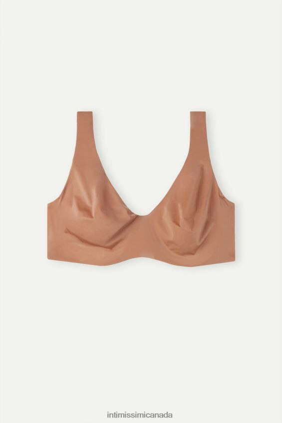 Underwear CA Intimissimi Women Ultralight Microfibre Greta Balconette Bra 417I-Medium Beige DD6R6T524 - Image 5