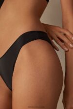 Underwear CA Intimissimi Women Ultralight Microfibre Low-Rise Briefs 019-Black DD6R6T1009 - Image 2