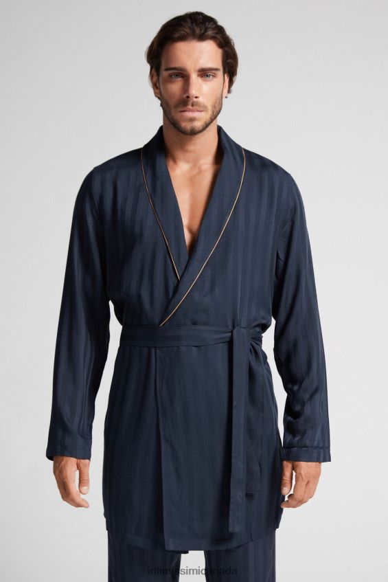 Apparel CA Intimissimi Men Modal negligee 095I-Dark Blue DD6R6T310