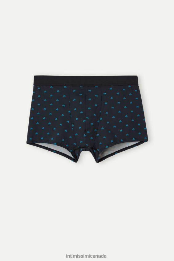 Underwear CA Intimissimi Men Microfibre Bicycle Boxers 178J-Bicycle-Print Midnight Blue DD6R6T46