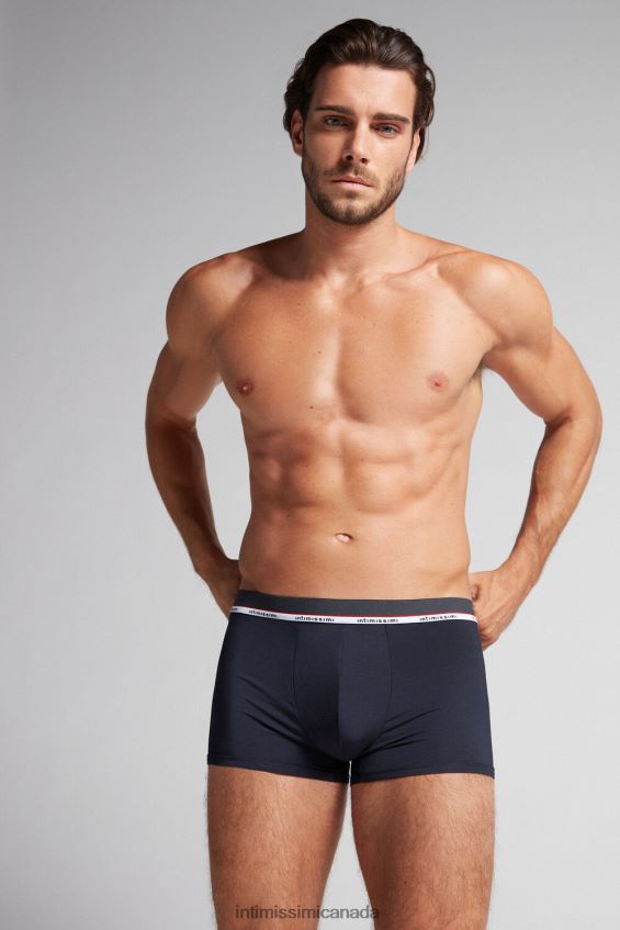 Underwear CA Intimissimi Men Micromodal Boxers 800-Midnight Blue DD6R6T136