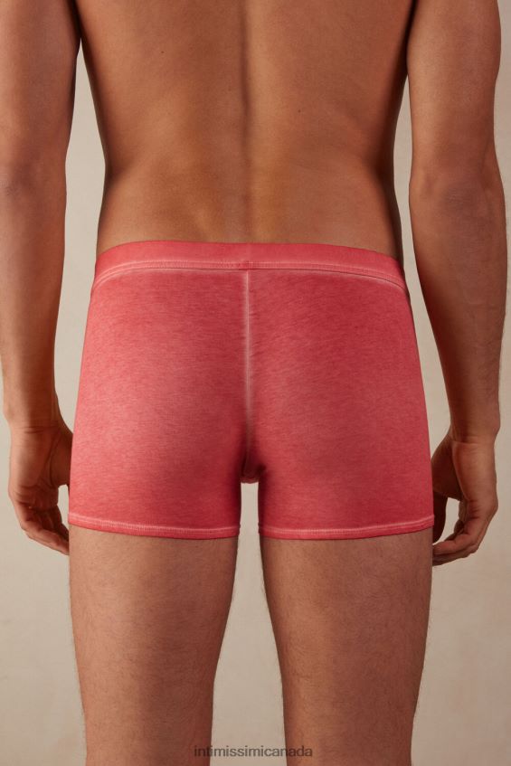 Underwear CA Intimissimi Men Natural Fresh Supima Cotton Boxers 318J-Oil Red DD6R6T27