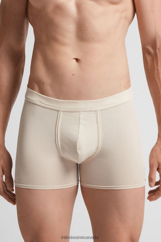 Underwear CA Intimissimi Men Natural Fresh Supima Cotton Boxers 721I-Beige Rope DD6R6T74
