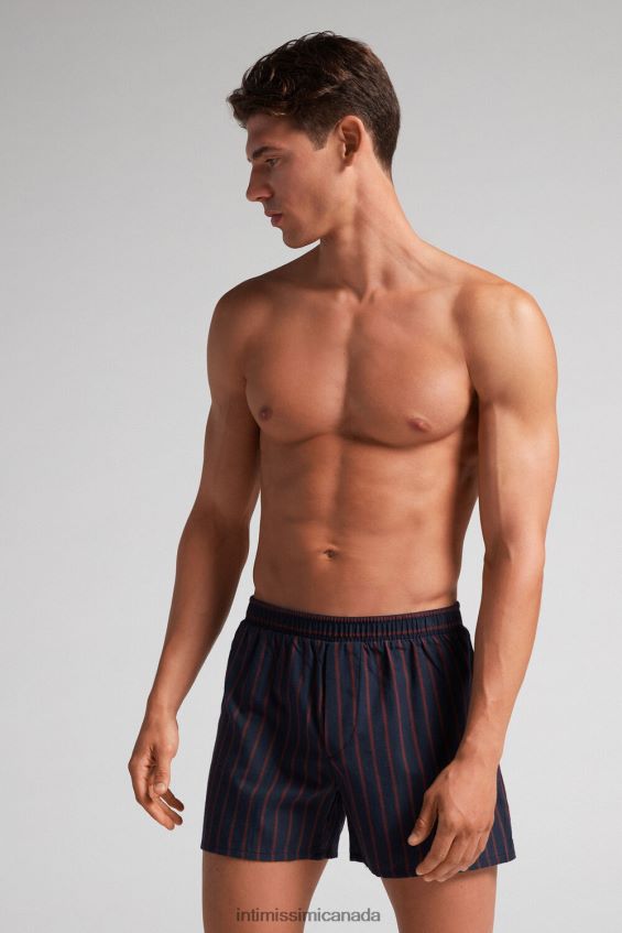 Underwear CA Intimissimi Men Print-Detail Boxers 376J-Riga Mattone DD6R6T12