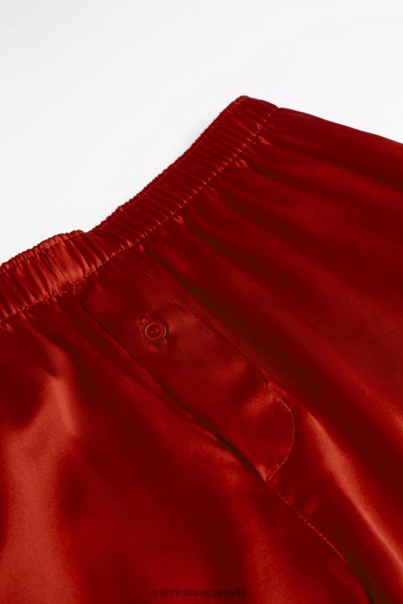 Underwear CA Intimissimi Men Silk Boxers 1473-Red DD6R6T90