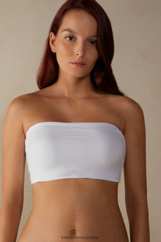 Underwear CA Intimissimi Women Cotton Bandeau Top 001-White DD6R6T1363