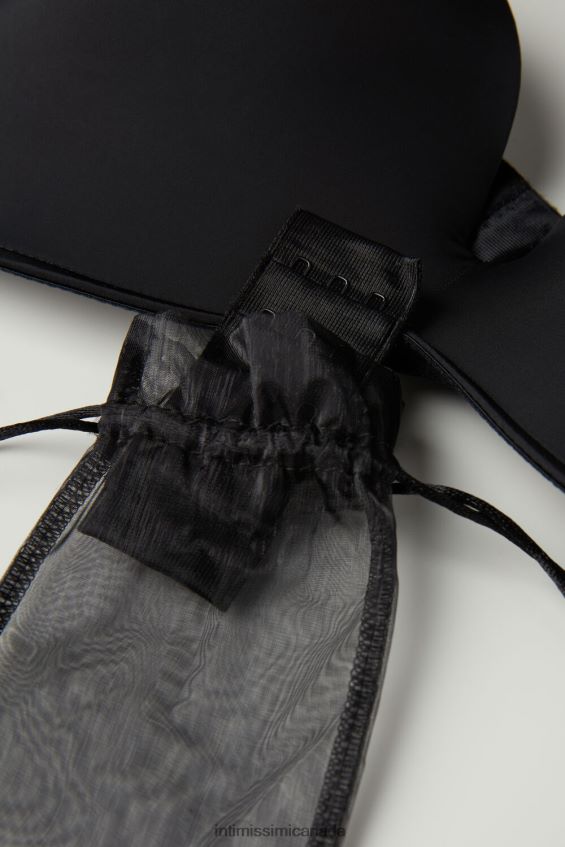 Underwear CA Intimissimi Women Laura Ultralight Microfibre Bandeau Bra 019-Black DD6R6T494