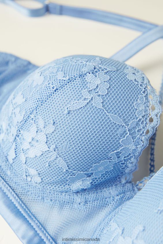 Underwear CA Intimissimi Women Feeling Beautiful Sofia Balconette Bra 211J-Ortensia-Print Blue DD6R6T552