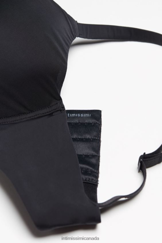 Underwear CA Intimissimi Women Francesca Ultralight Microfibre Balconette Bra 019-Black DD6R6T767