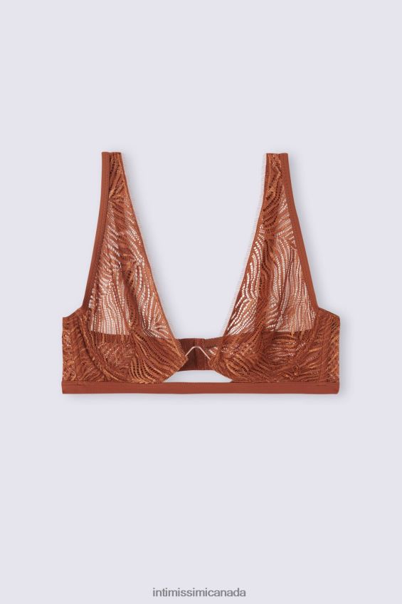Underwear CA Intimissimi Women Go Animalier Balconette Bra 332J-Light Cinnamon DD6R6T458