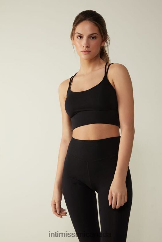 Underwear CA Intimissimi Women In Action Padded Bra Top 019-Black DD6R6T746