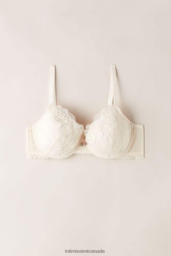 Underwear CA Intimissimi Women Scent of Roses Francesca Balconette Bra 612I-Vanilla Ivory DD6R6T543