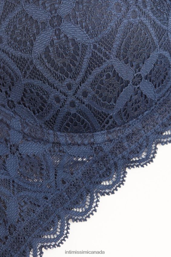 Underwear CA Intimissimi Women Sofia Lace Balconette Bra 1467-Intense Blue DD6R6T650