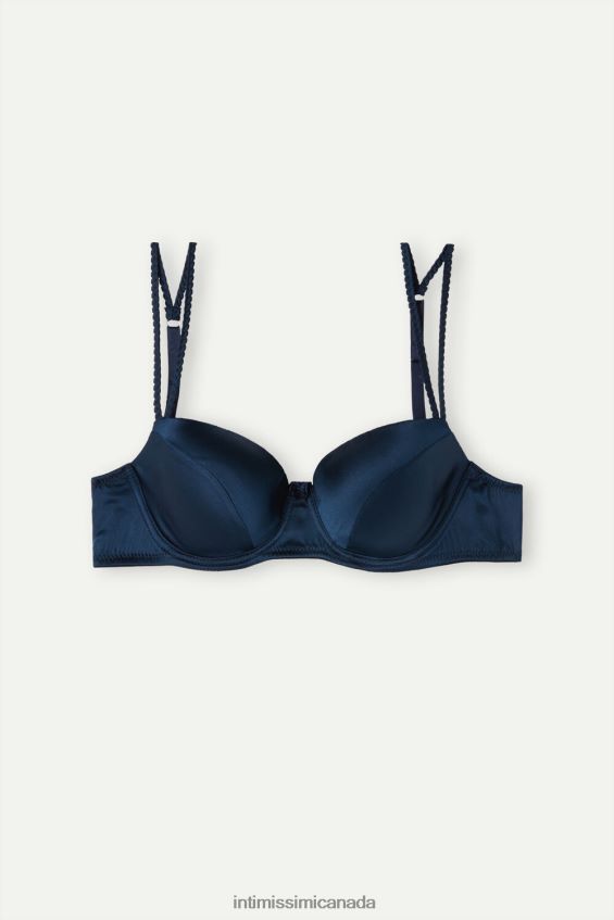 Underwear CA Intimissimi Women Sofia Silk Balconette Bra 1467-Intense Blue DD6R6T627