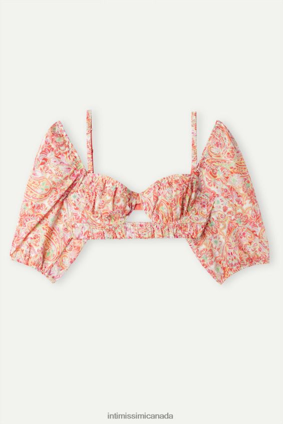 Underwear CA Intimissimi Women Summer Journey Bra Top 240J-Summer Cashmere Print DD6R6T508