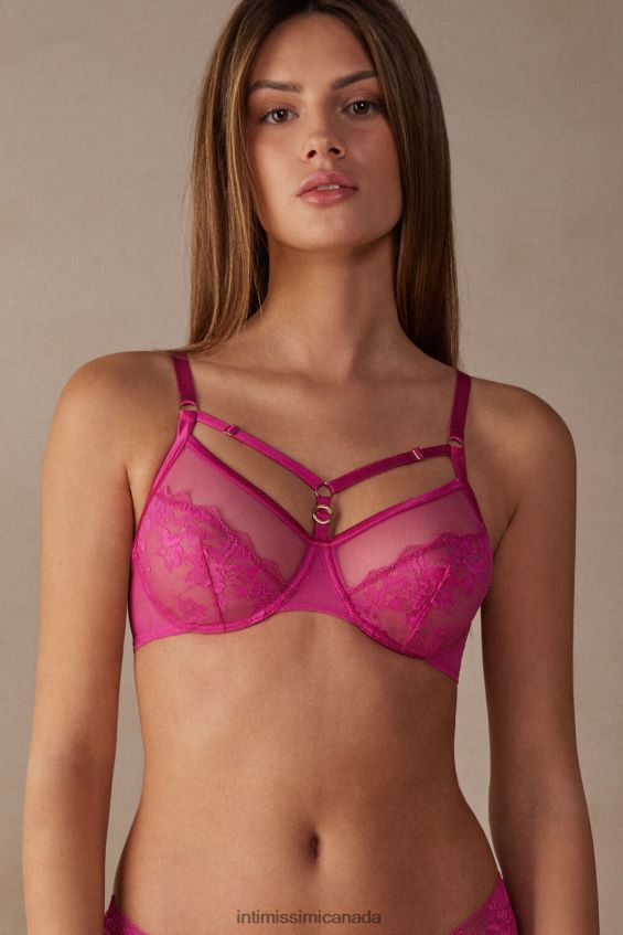 Underwear CA Intimissimi Women Sveva Fearless Femininity Balconette Bra 206J-Valentine Pink DD6R6T595