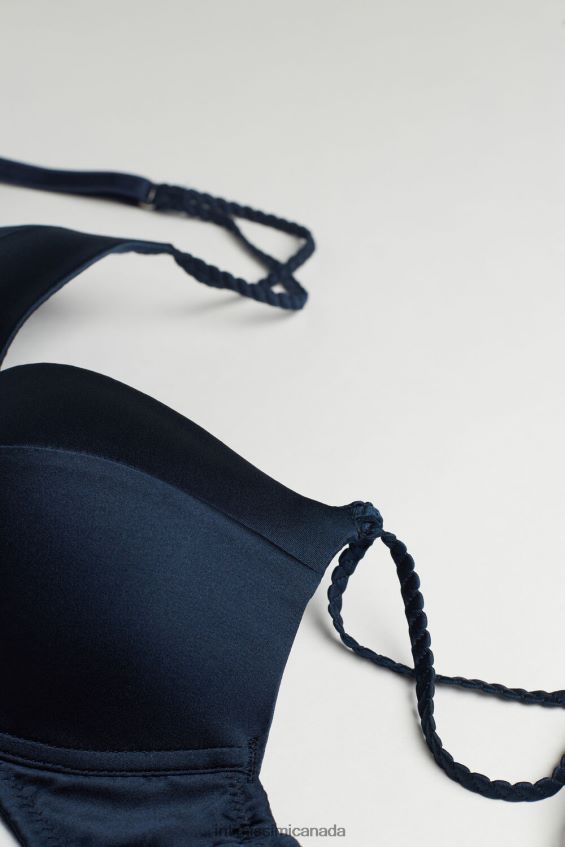 Underwear CA Intimissimi Women Bellissima Silk Push-Up Bra 1467-Intense Blue DD6R6T672