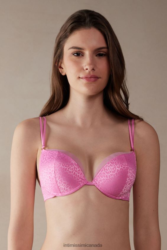 Underwear CA Intimissimi Women Cool Minimal Simona Super Push-Up Bra 207J-Candy Pink DD6R6T563