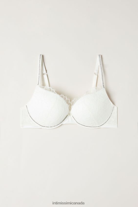 Underwear CA Intimissimi Women Shine High Like Stars Elettra Super Push-Up Bra 2127-Powder White DD6R6T630