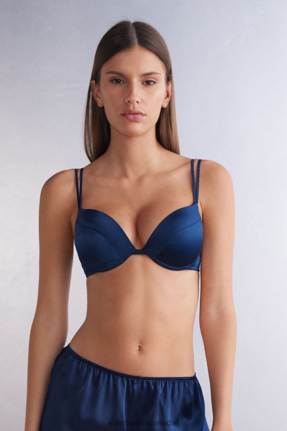 Underwear CA Intimissimi Women Simona Silk Super Push-Up Bra 1467-Intense Blue DD6R6T488