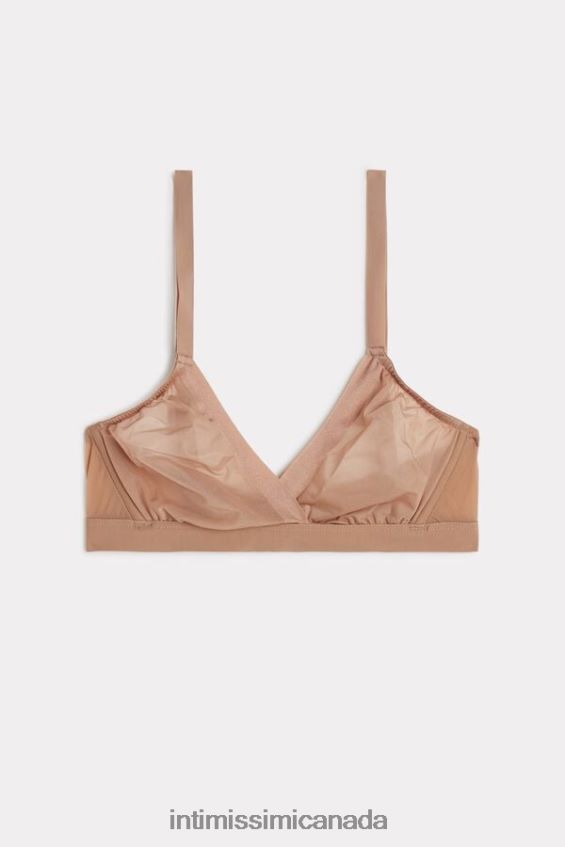 Underwear CA Intimissimi Women Emma Invisible Touch Triangle Bra 417I-Medium Beige DD6R6T766