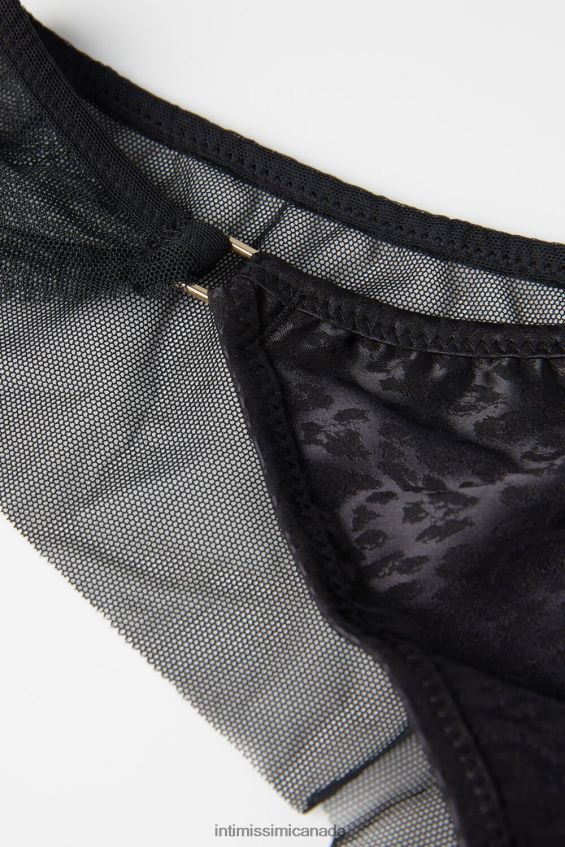 Underwear CA Intimissimi Women Cool Minimal Brazilian Briefs 019-Black DD6R6T974