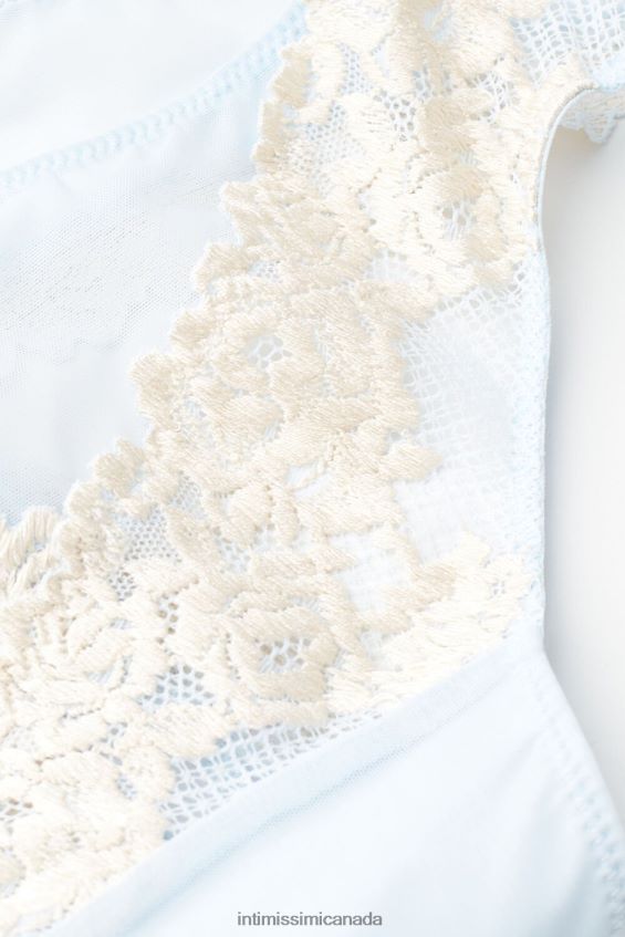 Underwear CA Intimissimi Women Pretty Flowers Brazilian Briefs 217J-Airy Blue/Ivory DD6R6T951