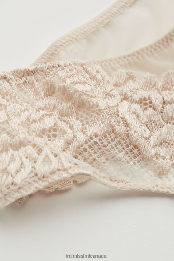 Underwear CA Intimissimi Women Pretty Flowers Brazilian Briefs 2280-Pink Silk DD6R6T1014