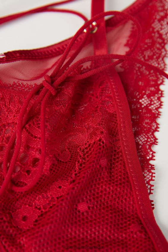 Underwear CA Intimissimi Women Sinful Fantasies Brazilian Briefs with Side Straps 9888-Sealing Wax Red DD6R6T848
