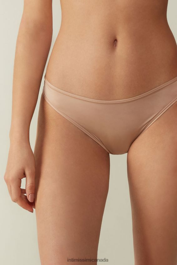 Underwear CA Intimissimi Women Ultralight Microfibre Brazilian Briefs 044-Soft Beige DD6R6T1099