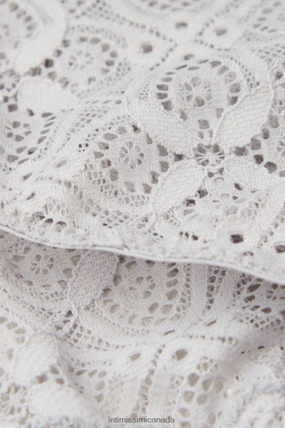 Underwear CA Intimissimi Women Low-Rise Lace Briefs 347J-Ice Grey DD6R6T859