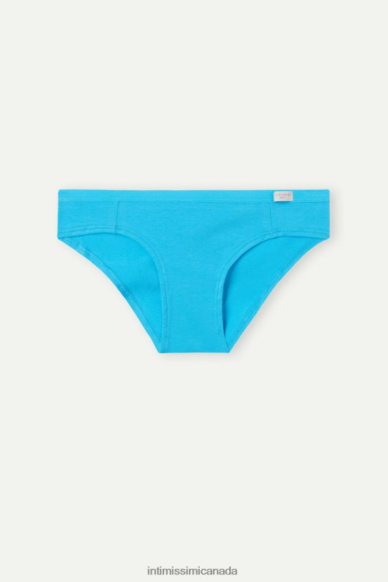 Underwear CA Intimissimi Women Natural Cotton Panties 210J-Digital Turquoise DD6R6T987