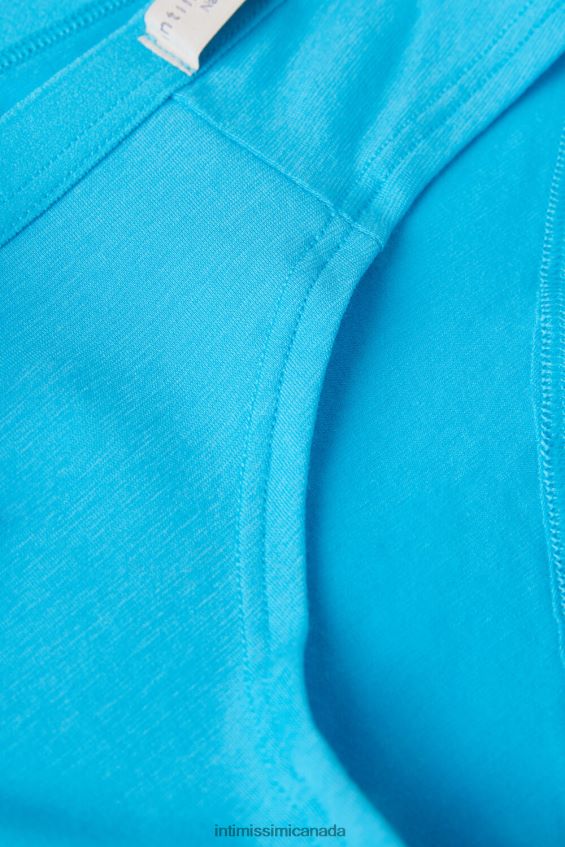 Underwear CA Intimissimi Women Natural Cotton Panties 210J-Digital Turquoise DD6R6T987