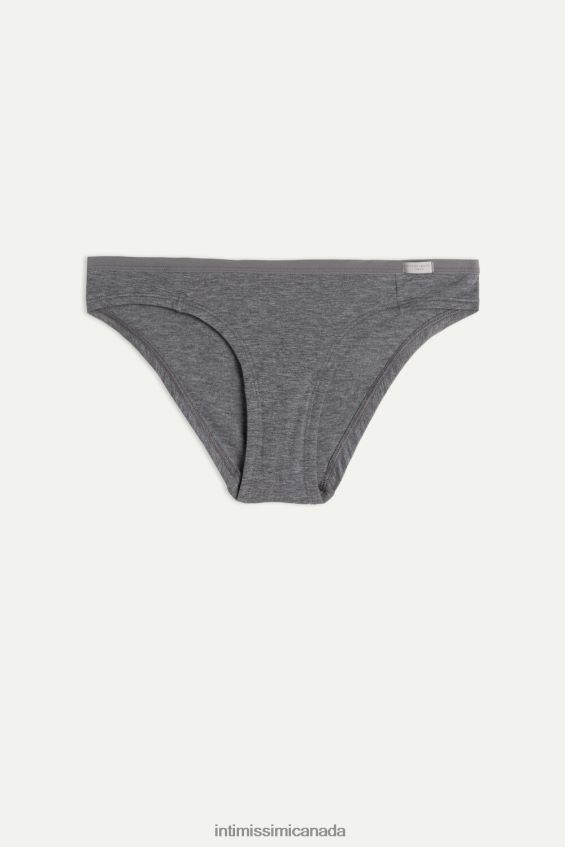 Underwear CA Intimissimi Women Natural Cotton Panties 616I-Cloud Grey Blend DD6R6T1126