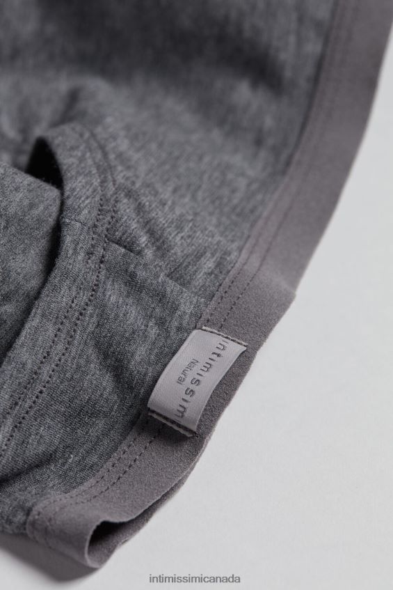 Underwear CA Intimissimi Women Natural Cotton Panties 616I-Cloud Grey Blend DD6R6T1126