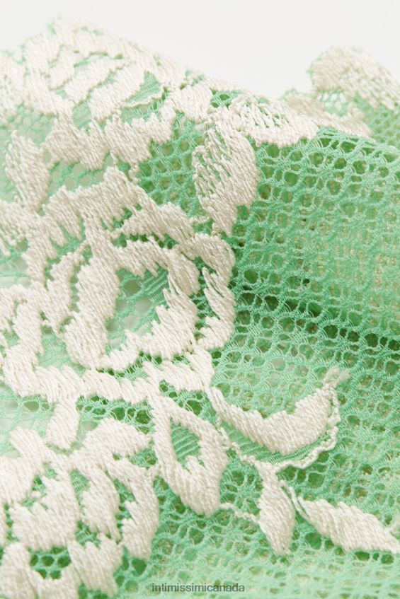 Underwear CA Intimissimi Women Pretty Flowers Briefs 215J-Apple Mint/Ivory DD6R6T955