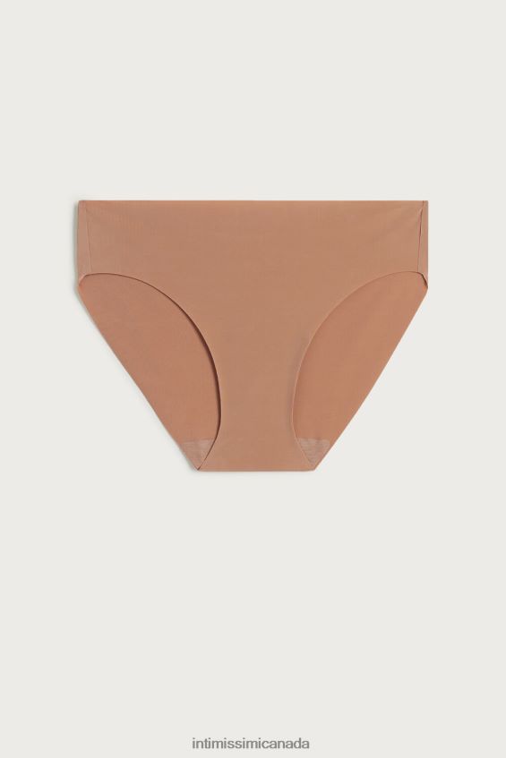 Underwear CA Intimissimi Women Seamless Microfibre Snug-Fit Panties 417I-Medium Beige DD6R6T1139