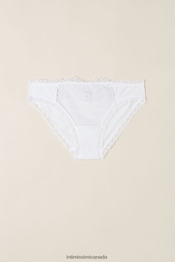 Underwear CA Intimissimi Women Timeless Simplicity Cotton Panties 001-White DD6R6T931