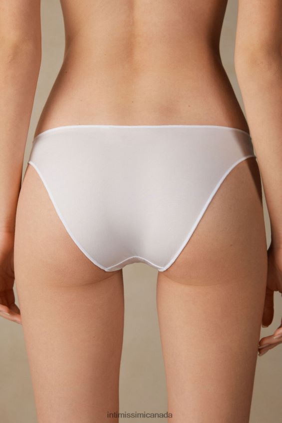 Underwear CA Intimissimi Women Ultralight Microfibre Low-Rise Briefs 001-White DD6R6T1010