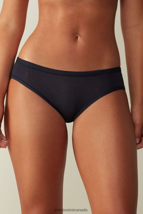 Underwear CA Intimissimi Women Ultralight Supima Cotton Briefs 1467-Intense Blue DD6R6T1106