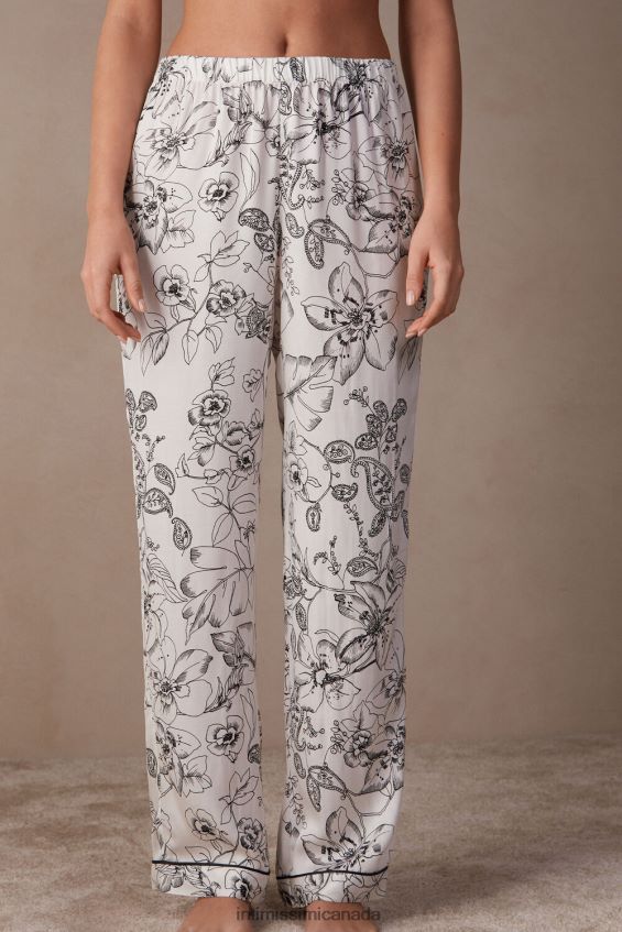 Apparel CA Intimissimi Women Pure Joy Satin Trousers 223J-Pure Joy Print DD6R6T1547