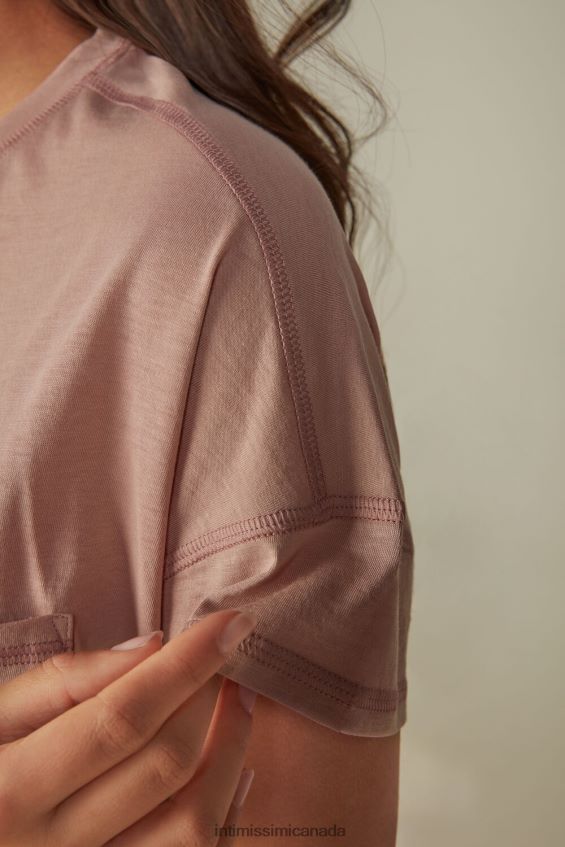 Apparel CA Intimissimi Women Ultrafresh Supima Cotton Nightdress 011I-Pink DD6R6T1660