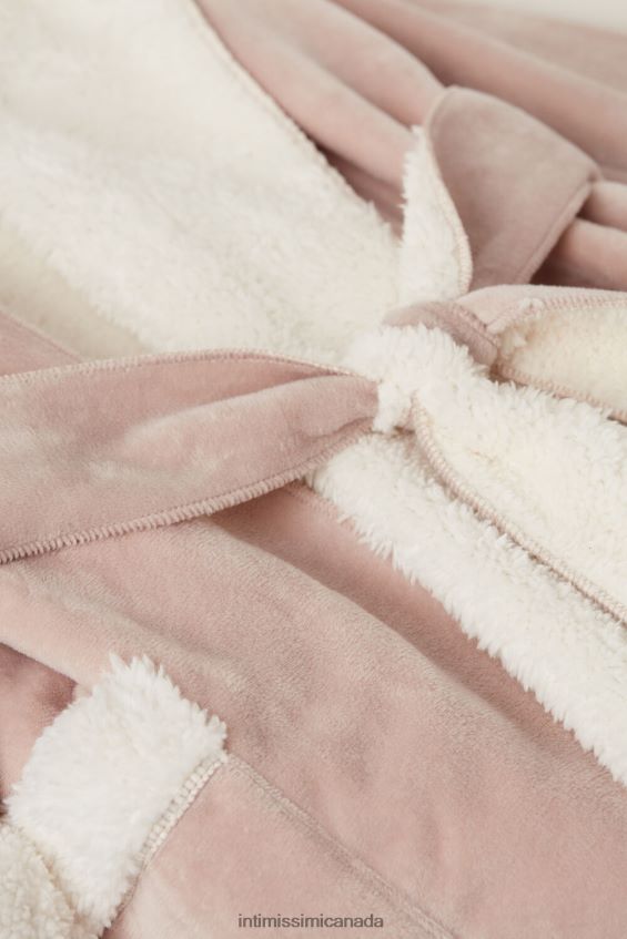 Apparel CA Intimissimi Women Lady from the Mountains Negligee 144J-Antique Pink DD6R6T1586