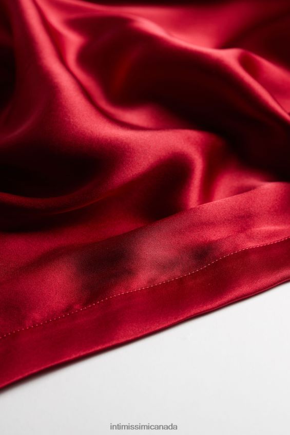 Apparel CA Intimissimi Women Silk Kimono 1473-Red DD6R6T1678